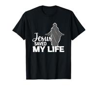 Jesus Saved My Life Spiritual Faith T-Shirt