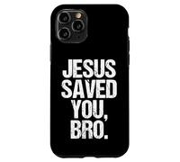 Jesus Saved You Christian Faith Quote Religious Message Case for iPhone 11 Pro