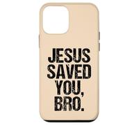 Jesus Saved You Christian Faith Quote Religious Message Case for iPhone 12 mini