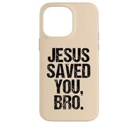 Jesus Saved You Christian Faith Quote Religious Message Case for iPhone 14 Pro Max