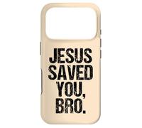 Jesus Saved You Christian Faith Quote Religious Message Case for iPhone 17 Pro