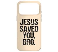 Jesus Saved You Christian Faith Quote Religious Message Case for iPhone 17 Pro Max