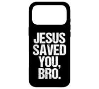 Jesus Saved You Christian Faith Quote Religious Message Case for iPhone 17 Pro Max