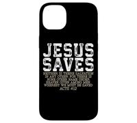 Jesus Saves Acts 4:12 Salvation Quote Case for iPhone 14 Plus