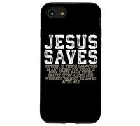 Jesus Saves Acts 4:12 Salvation Quote Case for iPhone SE (2020) / 7/8