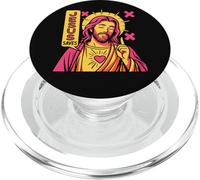 Jesus Saves Christian Anime Sacred Heart Manga Pop Art Style PopSockets PopGrip for MagSafe