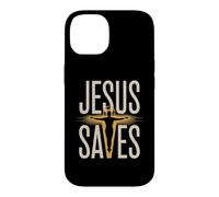 Jesus Saves Christian Faith Devotion Believer Case for iPhone 14
