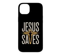 Jesus Saves Christian Faith Devotion Believer Case for iPhone 14 Plus