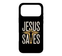 Jesus Saves Christian Faith Devotion Believer Case for iPhone 17 Pro Max
