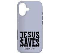 Jesus Saves Christian Gospel Salvation Witnessing Design Case for iPhone 17