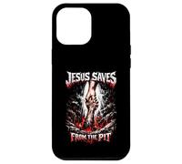 Jesus Saves From The Pit Punk Vintage Christian Emo Case for iPhone 12 Pro Max