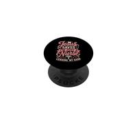 Jesus Saves I'm Just A Nurse Christian Faith Design PopSockets Adhesive PopGrip