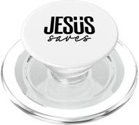 JESUS saves PopSockets PopGrip for MagSafe
