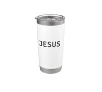 Jesus Saves! Share Node Minimal Text Evangelism Gospel Stainless Steel Insulated Tumbler
