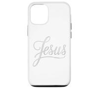 Jesus Script Hand Lettered Christian Faith Design Case for iPhone 12/12 Pro