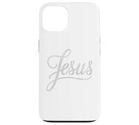 Jesus Script Hand Lettered Christian Faith Design Case for iPhone 13