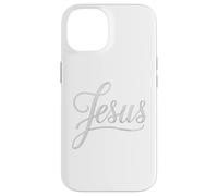 Jesus Script Hand Lettered Christian Faith Design Case for iPhone 14