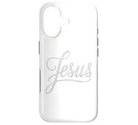 Jesus Script Hand Lettered Christian Faith Design Case for iPhone 17