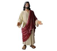 Jesus Sculpture Decoration Sacred Religious Spiritual Open Arms
