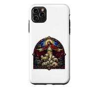 Jesus Shepherd And Wolves Medieval Cathedral Mosaic Art Case for iPhone 11 Pro Max
