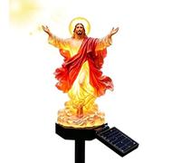 Jesus Solar Lights Outdoor Blessed Outdoor Sculpture
