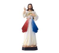Jesus Statue - 3D Sacred Classic Religious Home Decor - Desk Jesus Figurines | for Holiday Birthday Party Offices Home Living Room Bedroom Mantel Dormitory