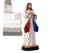 Jesus Statue Catholic,Sacred 3D Classic Religious Collectibles - House Jesus Figures | for Holidays, Party, Offices, Home, Living Room, Bedroom, Mantle, Student House, Apparteme