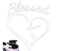 Jesus Sticker for Car | Love Heart Car Decal Stickers Christian Decal Sticker | Walls Window Decor Easy to Apply, Beauty Your Car