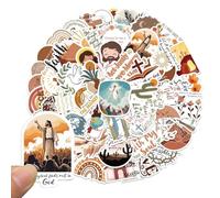 Jesus Stickers, 50 Pieces Waterproof Assorted Aesthetic Stickers for Water Bottles Decoration Boho | for Laptop Phone Scrapbooking Birthday Christmas Projects Art Home School