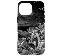 Jesus Stills the Tempest Gustave Dore Engraving Biblical Art Case for iPhone 16 Pro Max