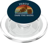 Jesus Take The Reins Funny Barrel Racing PopSockets PopGrip for MagSafe