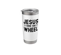 Jesus Take The Wheel Stainless Steel Insulated Tumbler
