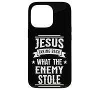 Jesus Taking Back What the Enemy Stole Case for iPhone 13 Pro