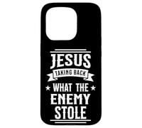 Jesus Taking Back What the Enemy Stole Case for iPhone 15 Pro
