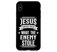 Jesus Taking Back What the Enemy Stole Case for iPhone XS Max