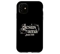 Jesus te Ama Juan 3 16 Bible Spanish Inspiring Loving Quote Case for iPhone 11