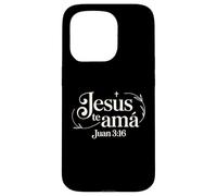 Jesus te Ama Juan 3 16 Bible Spanish Inspiring Loving Quote Case for iPhone 15 Pro