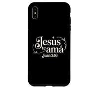 Jesus te Ama Juan 3 16 Bible Spanish Inspiring Loving Quote Case for iPhone XS Max