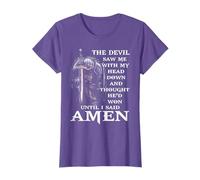 Jesus The Devil Saw Me With My Head Down T-Shirt