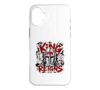 Jesus The King Still Reigns Christian Knight Faith Case for iPhone 16 Plus