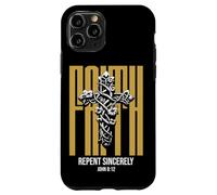 Jesus The Light of the World Christian John 8:12 (on Back) Case for iPhone 11 Pro