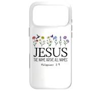 Jesus the Name Above All Names Christian Philippians 2 9-11 Case for iPhone 17 Pro Max