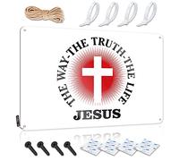 Jesus The Of Tinplate Sign Horror Window Decor Star Wall Cave Door Cute