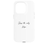 Jesus the Only Hope Evangelizing Outfit Street Case for iPhone 15 Pro