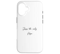 Jesus the Only Hope Evangelizing Outfit Street Case for iPhone 16