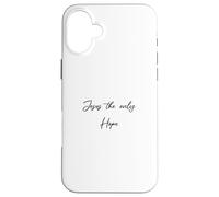 Jesus the Only Hope Evangelizing Outfit Street Case for iPhone 16 Plus