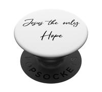 Jesus the Only Hope Evangelizing Outfit Street PopSockets Adhesive PopGrip
