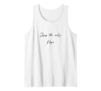 Jesus The Only Hope Evangelizing Outfit Street Tank Top