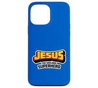 Jesus the Original Superhero - Comic Book Christian Faith Case for iPhone 13 Pro Max