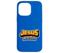 Jesus the Original Superhero - Comic Book Christian Faith Case for iPhone 14 Pro Max